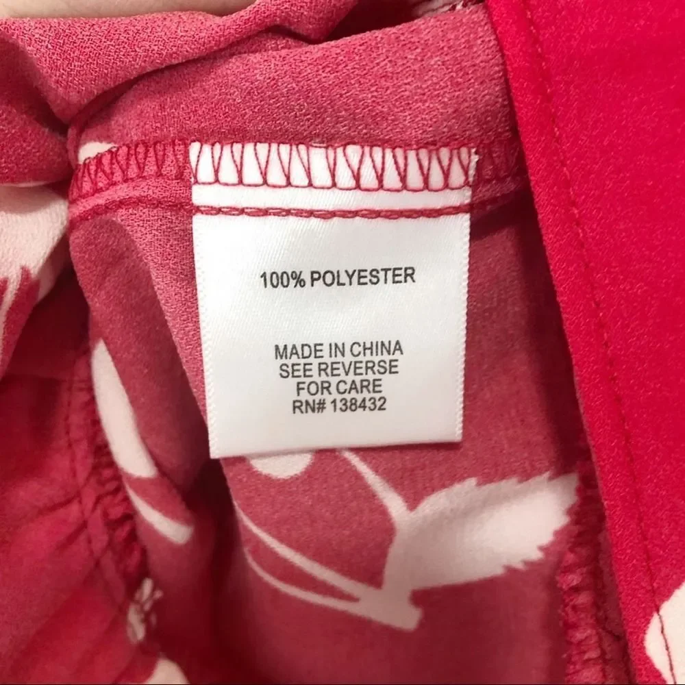 Modcloth Ruffled A-Line Womens Skirt It's a Wrap Cherry Print Size 2 / XS